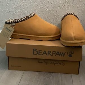 BearPaw Brown Slip-Ons